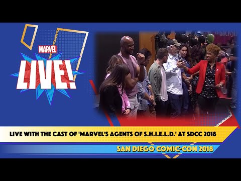 Live with the Cast of 'Marvel's Agents of S.H.I.E.L.D.' at SDCC 2018 - UCvC4D8onUfXzvjTOM-dBfEA