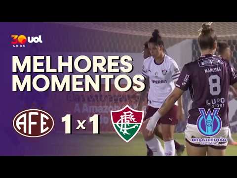 Fluminense e Ferroviária empatam em 1 a 1 na 17ª rodada do Brasileirão Feminino 2026