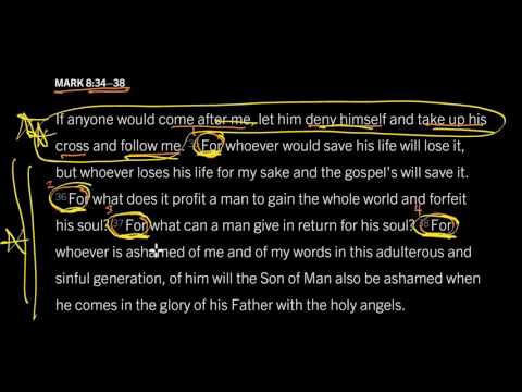 Mark 8:34—38 // What Does it Mean to Take Up Your Cross