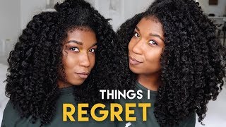 CHAT - 3 Things I Stopped Doing + REGRET - Natural Hair