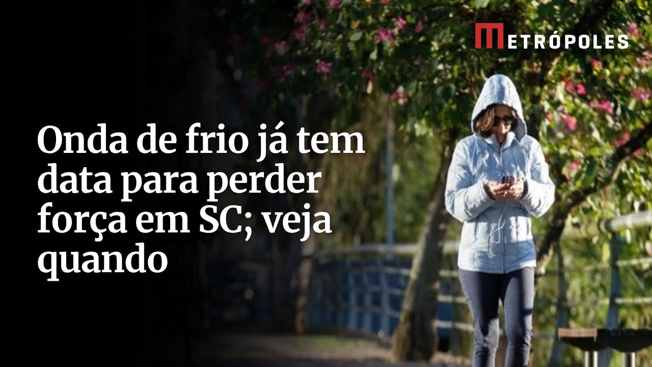 Onda de frio já tem data para perder força em SC veja quando