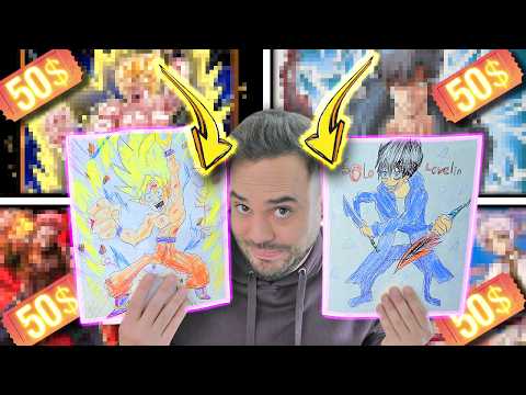 PAGUÉ A ARTISTAS 200 DÓLARES PARA QUE MEJORARAN MIS DIBUJOS DEFORMES #15