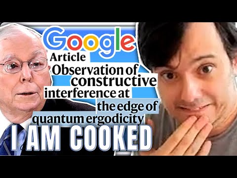 Google Drops Quantum Surprise. Was Charlie Munger Wrong? Cramer as a Trader. SPRB | Martin Shkreli