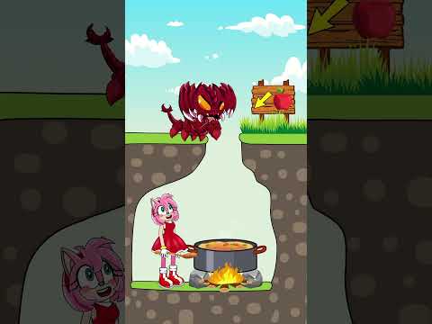 TOP 3 Funny Animation about Sonic and Amy - Episode 24 | 😂😂😂 #shorts #animation #story