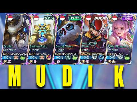 META MUDIK BIKIN MUSUH PULANG KE KAMPUNG HALAMAN NYA - Mobile legends