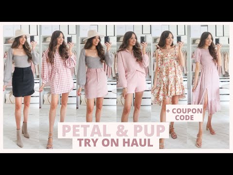 Video: PETAL & PUP FALL TRY ON HAUL 2021 | New Fall Arrivals + Coupon Code!!