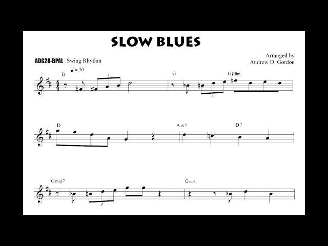 The Best Blues Clarinet Sheet Music