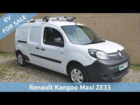 For sale: Renault Kangoo Maxi ZE33 electric van (still like new)
