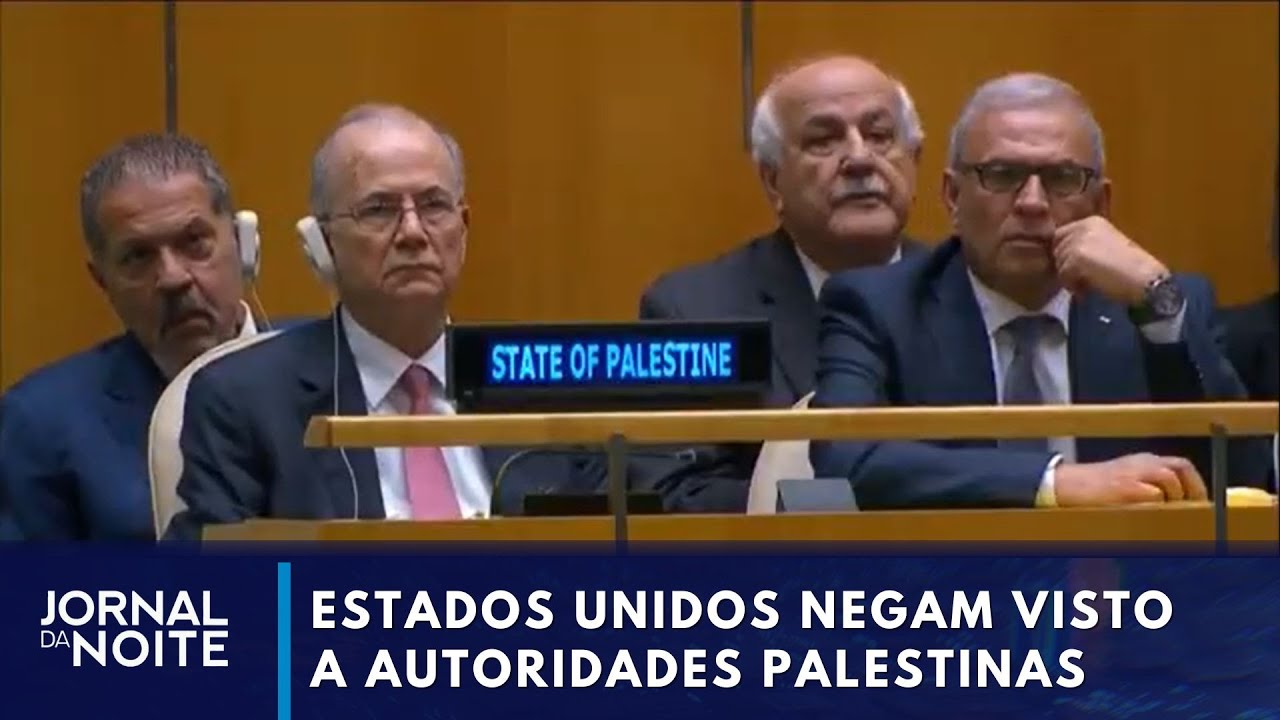 EUA negam visto a autoridades palestinas