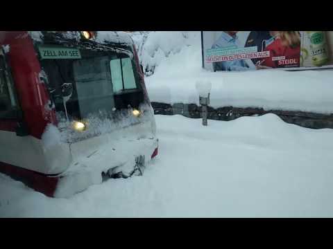 Die Pinzgaubahn als Schneepflug
