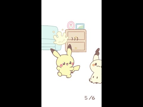 【公式】ポケピース　みんなのぬいぐるみと……ミミッキュのぬいぐるみもできあがり！