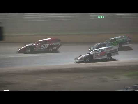 USMTS Modified Feature - Cedar Lake Speedway 06/13/2024 - dirt track racing video image