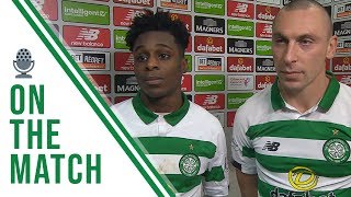 Frimpong and Brown on the Match | Celtic 4-0 Livingston | Impressive Celts continue form