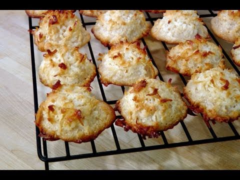 How to make Coconut Macaroons - Recipe by Laura Vitale - Laura in the Kitchen Episode 77 - UCNbngWUqL2eqRw12yAwcICg