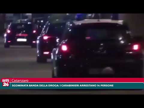 Operazione antidroga: i Carabinieri di Catanzaro arrestano 14 persone