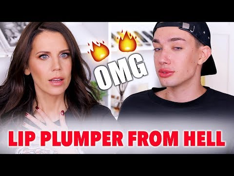 MOST PAINFUL LIP PLUMPER EVER ... OMG!!! - UC4qk9TtGhBKCkoWz5qGJcGg