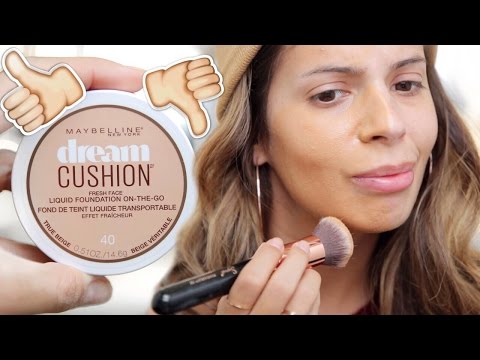 NEW Maybelline Dream Cushion Foundation  FULL REVIEW - UCKMugoa0uHpjUuq14yOpagw