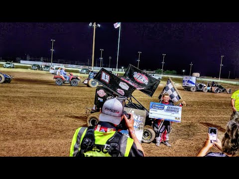 Power 600 Series Restricted Wing Micro Main At Central Arizona Speedway June 4th 2022 - dirt track racing video image