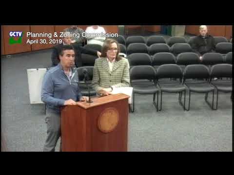 Planning & Zoning Commission, April 30, 2019