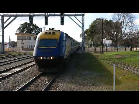 NSW TrainLink XPTs at Junee