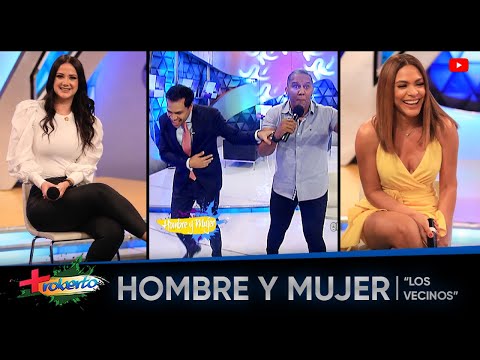 Hombre y Mujer "Los vecinos" MAS ROBERTO