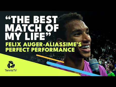 PERFECT Felix Auger-Aliassime Performance Against Kecmanovic | Basel 2022