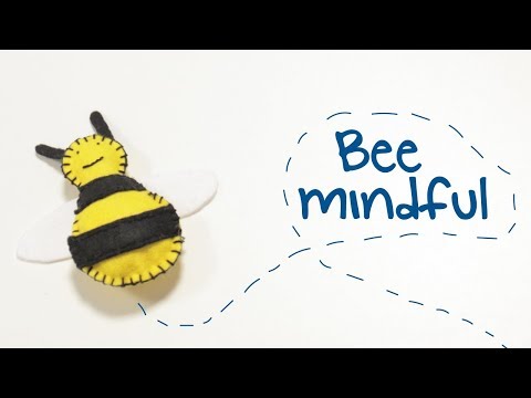 How to: make a mindful bee | Crafternoon