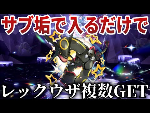 【作業用配信】育成&Switch二台&野良マルチ不要！サブ垢でレイドに入るだけのレックウザ量産を手伝う雑談【黒いレックウザ/ポケモンSV】