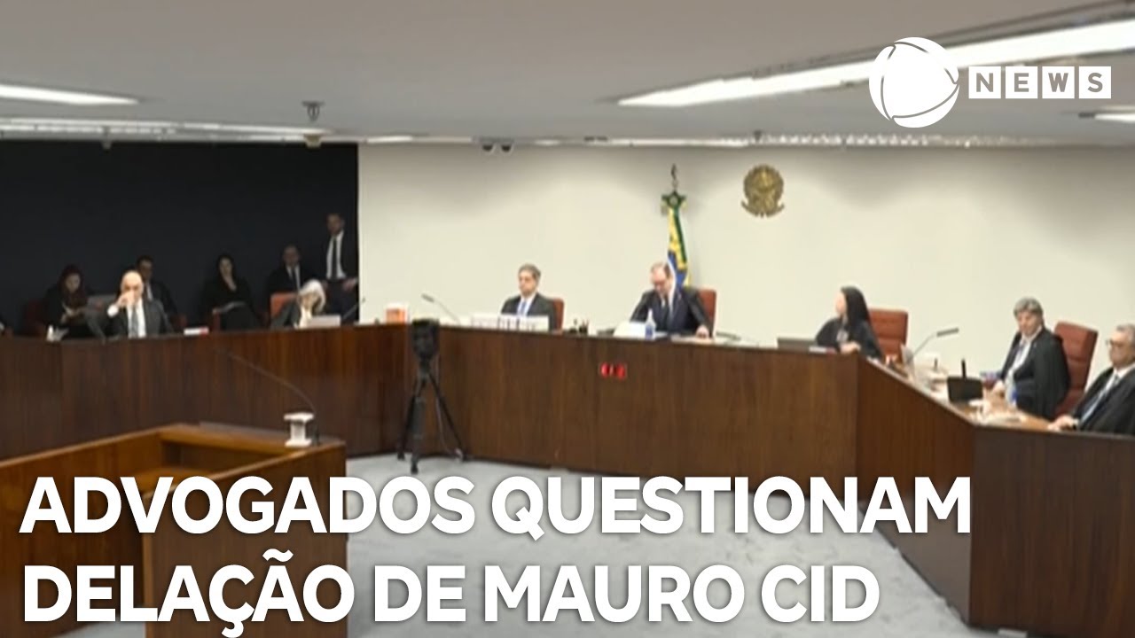 Advogados questionam provas e delação de Mauro Cid