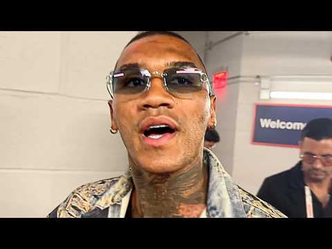 Conor Benn REACTS to Sheeraz KNOCKING OUT Berlanga in 4 rounds!