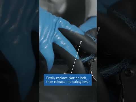 Norton File Belt Sander for Auto Body Repair
