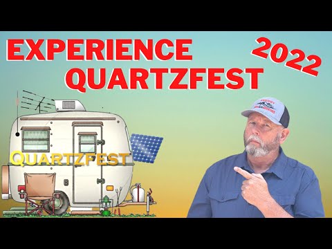 Quartzfest 2022 in the desert of Arizona at Quartzsite! Camping and Ham Radio in the desert.