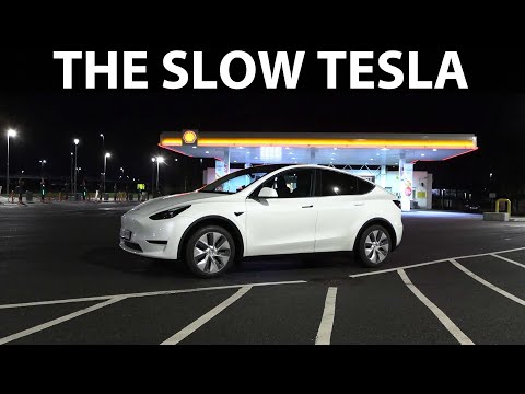 Tesla Model Y LR RWD acceleration and noise test