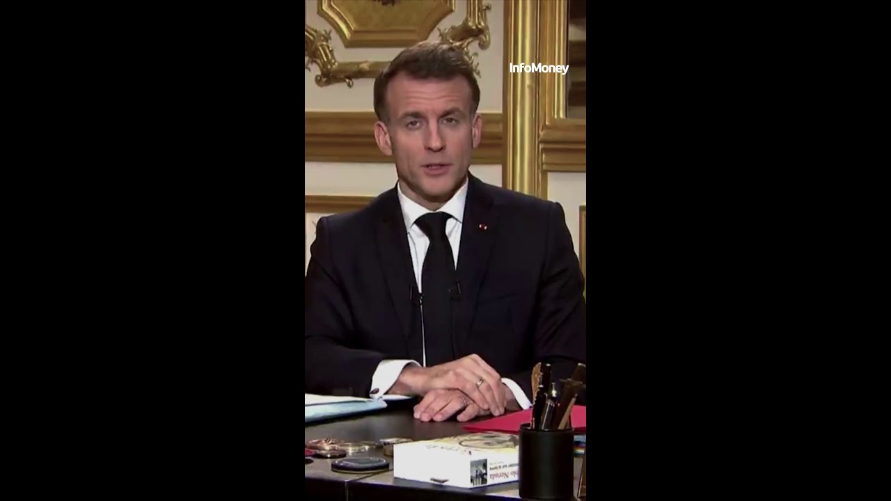 Como Macron criticou os EUA e Israel em discurso?