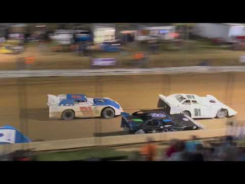 Winged sprint cars from North Carolina. Virginia Sprint Series. Dixieland Speedway. - dirt track racing video image
