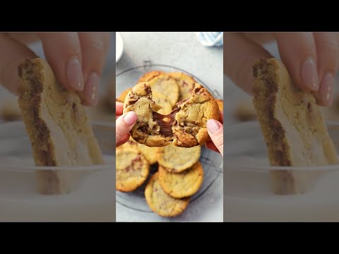 How to make Gooey Chocolate Chip Cookies! # Shorts