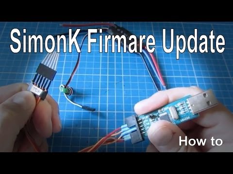 How to update SimonK Firmware on ESCs using an USBASP tool - UCp1vASX-fg959vRc1xowqpw