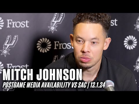 Mitch Johnson Postgame Vs Sacramento Kings Bvm Sports