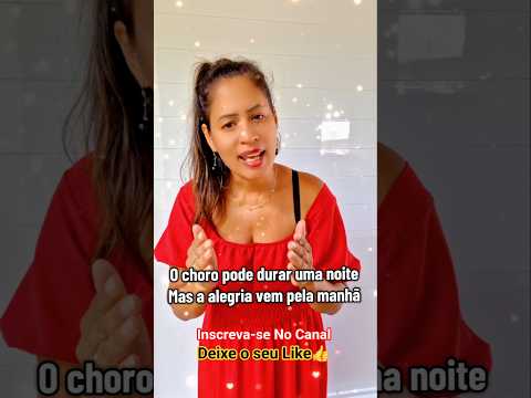 O choro pode durar uma noite, mas alegria vem pela manhã