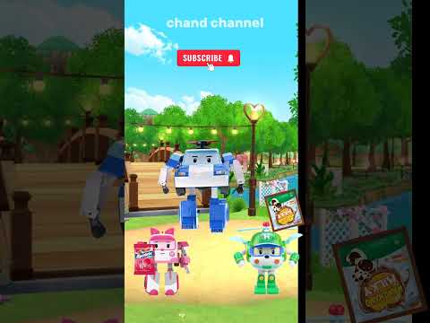 mobil robot punya permen#cartoon #funny #animation