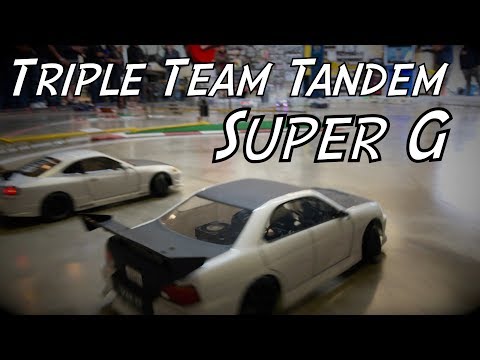 Triple Team Tandem Comp @ Super G R/C Drift Arena - UCTa02ZJeR5PwNZK5Ls3EQGQ