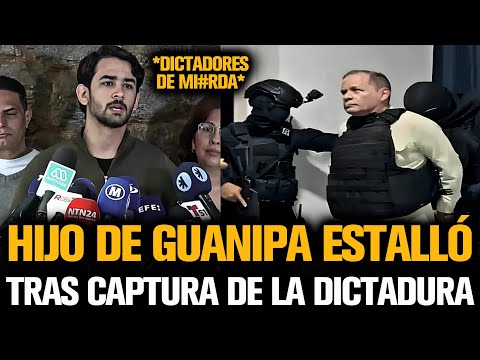 HIJO DE GUANIPA ESTALLÓ TRAS LA CAPTURA DE SU PADRE POR LA DICTADURA