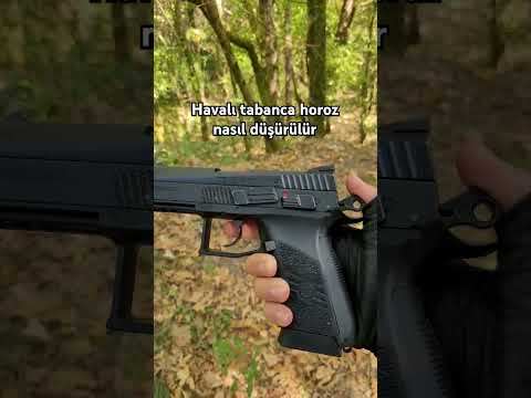 Havalı Tabanca Horoz Düşürme Nasıl Yapılır? #airsoft #airgun #instagram #defance #shorts #reklam