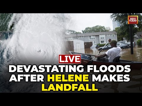 LIVE: Over 40 People Dead As Hurricane Helene Sweeps Through America | Hurricane News