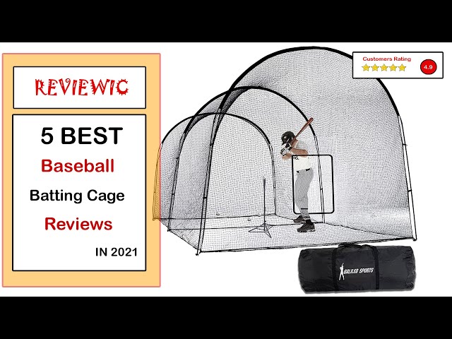 The Fortress Pop Up Baseball Batting Cage is a Must Have for Any Serious Player