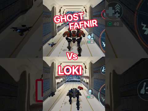 Ghost Fafnir vs Loki Speed Test || War Robots