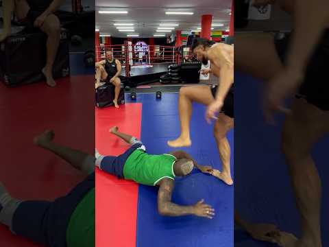 Almost 😅😅 with my bro Johnny Walker from UFC
