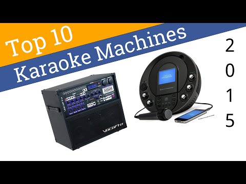 10 Best Karaoke Machines 2015 - UCXAHpX2xDhmjqtA-ANgsGmw