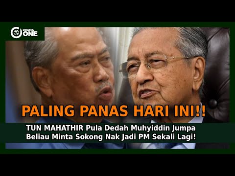 TUN MAHATHIR Pula Dedah Muhyiddin Jumpa Beliau Minta Sokong Nak Jadi PM Sekali Lagi!