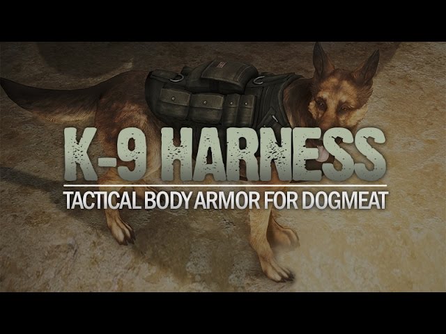 Fallout 4 Dogmeat Armor Mods